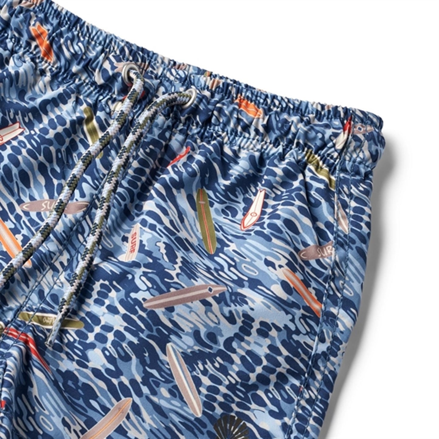Wheat Indigo Surfboard Swim Trunk Hansi