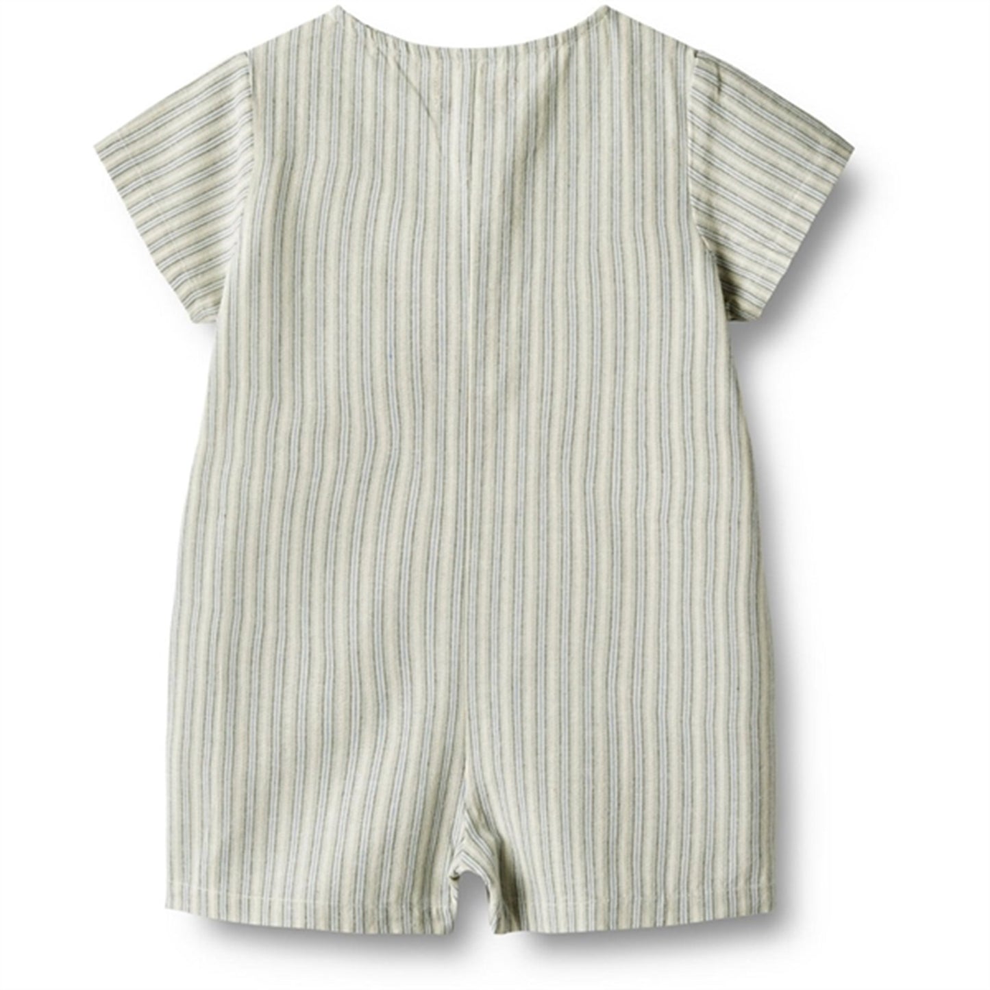 Wheat Aquablue Stripe Playsuit Niller