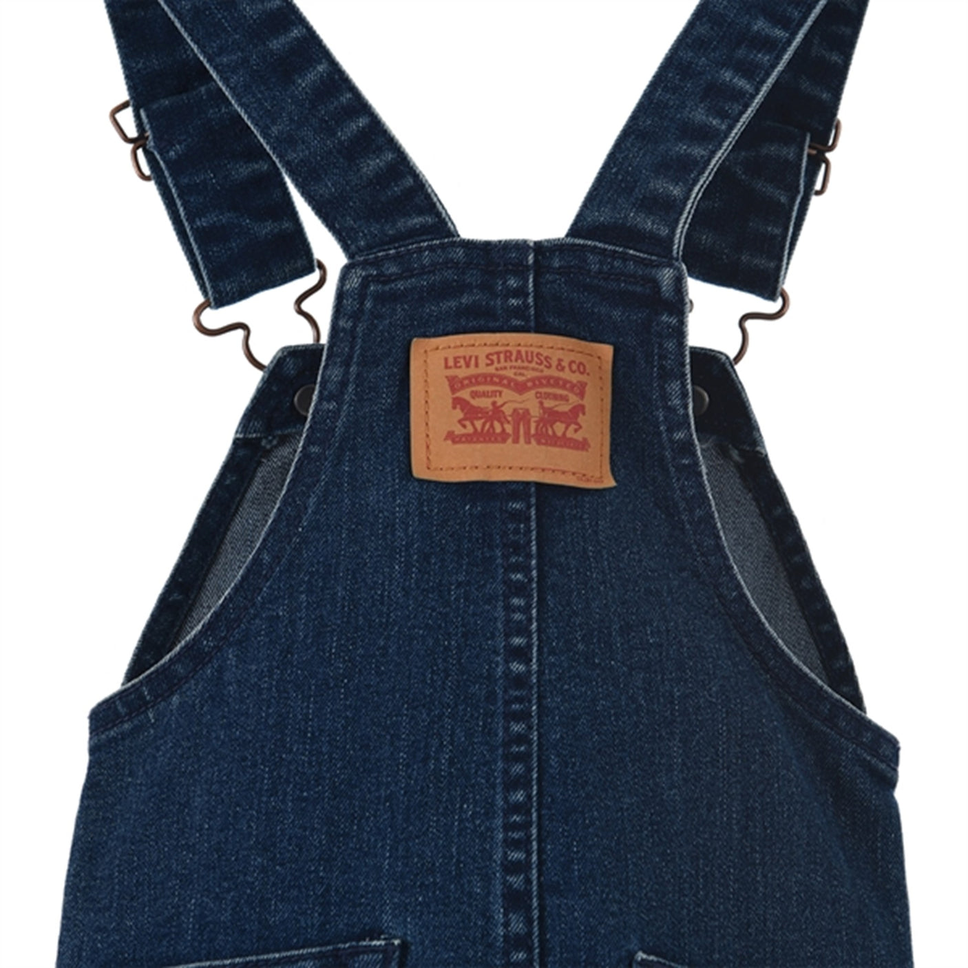 Levi's Denim Shortalls Blue