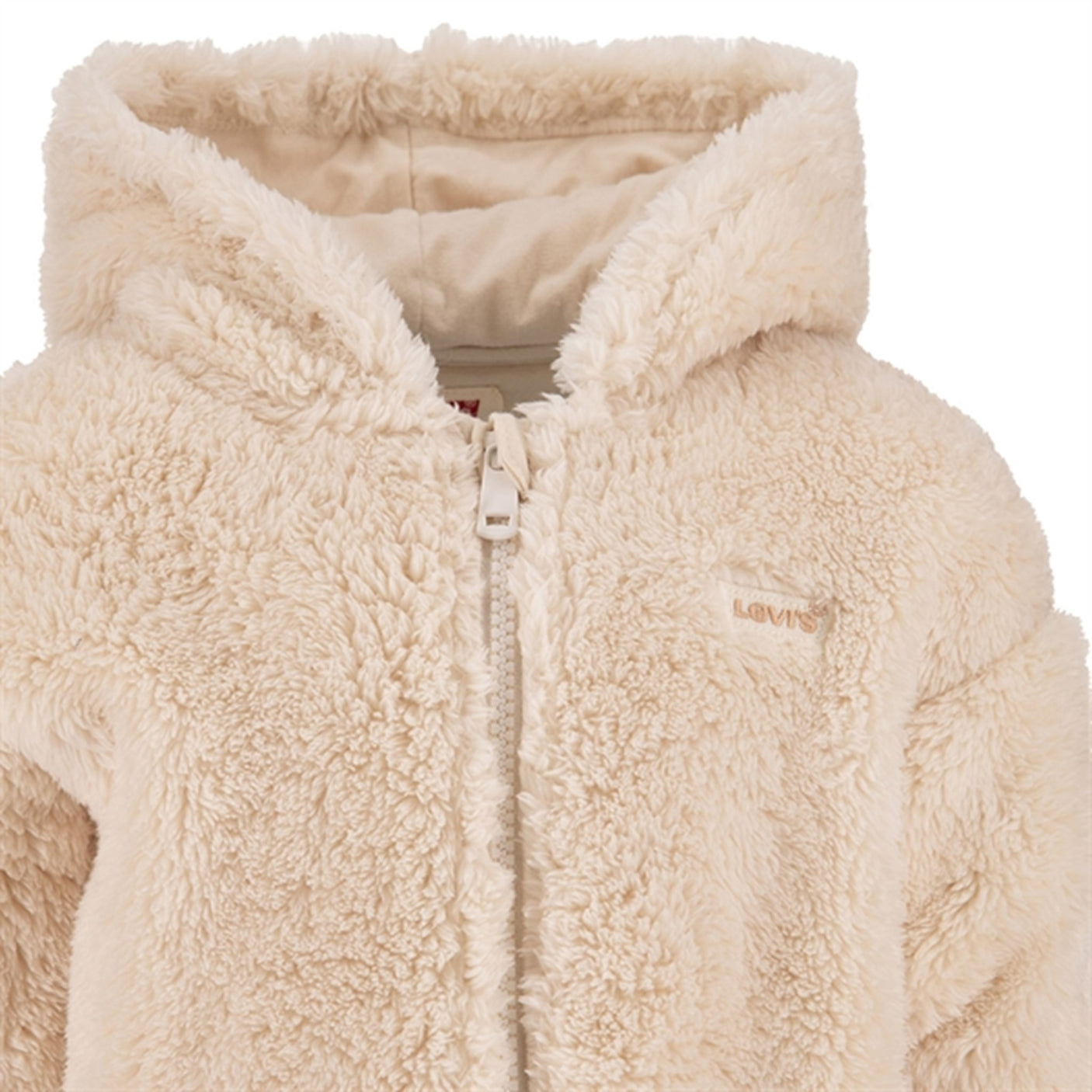 Levi's Sherpa Stroller Suit Antique White