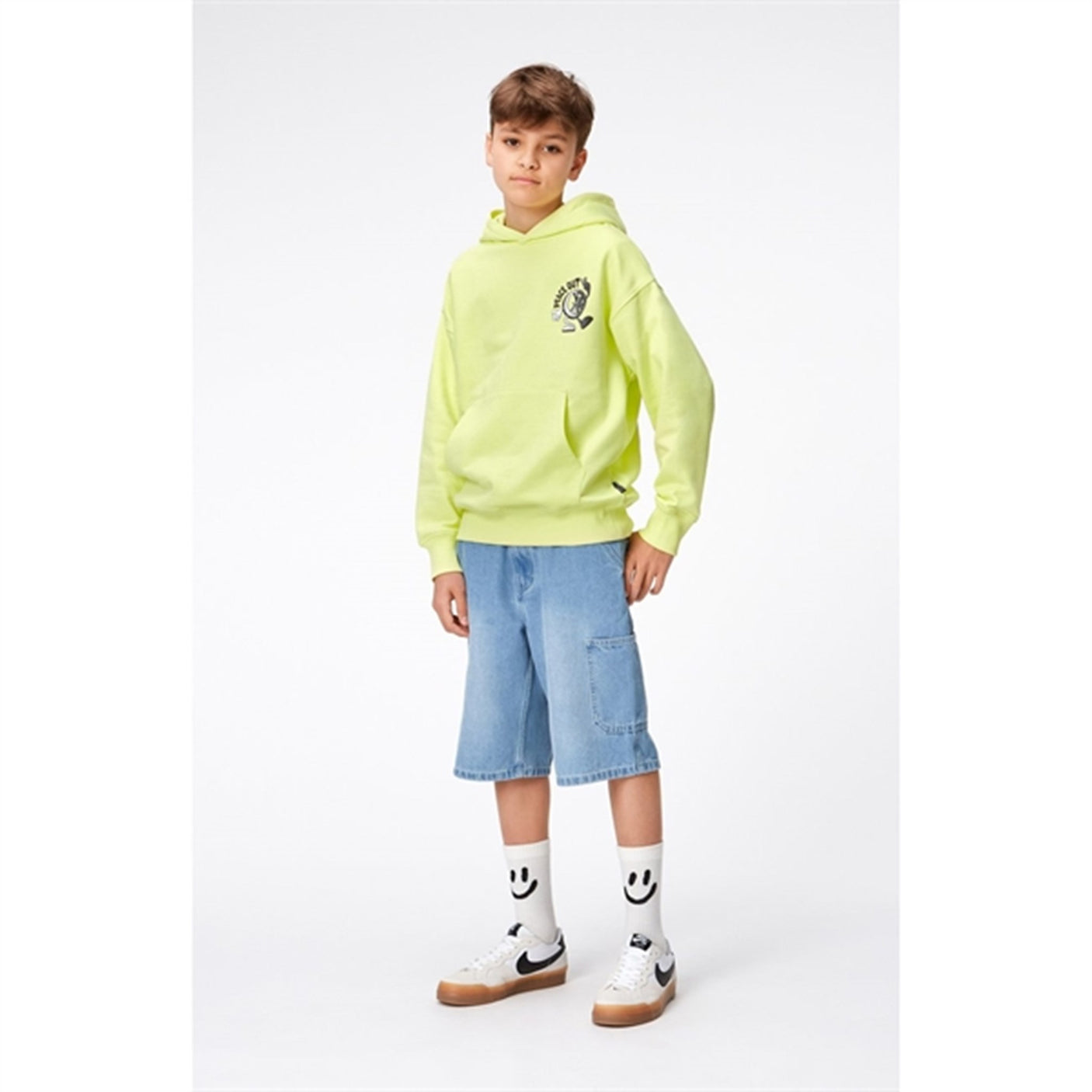 Molo Lightblue Denim Archie Shorts