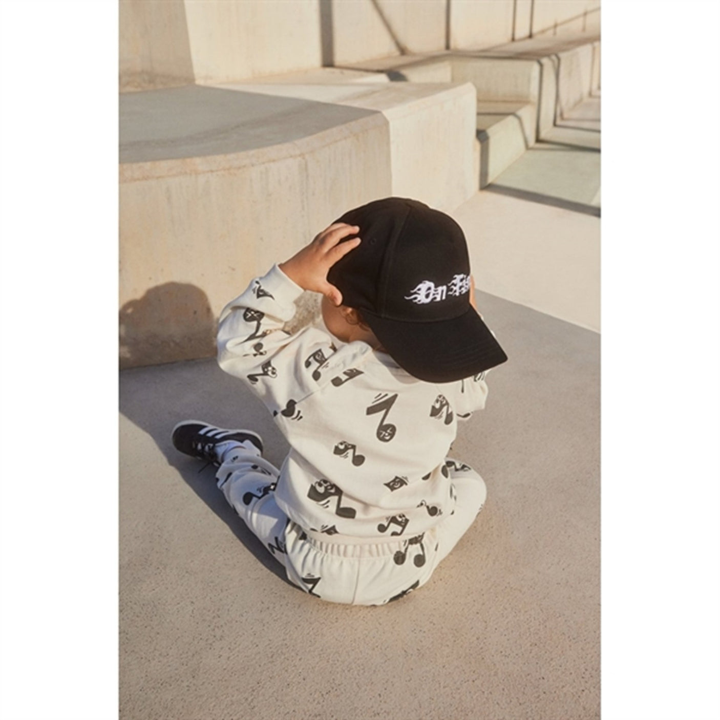 Molo Happy Notes Disc Sweatshirt