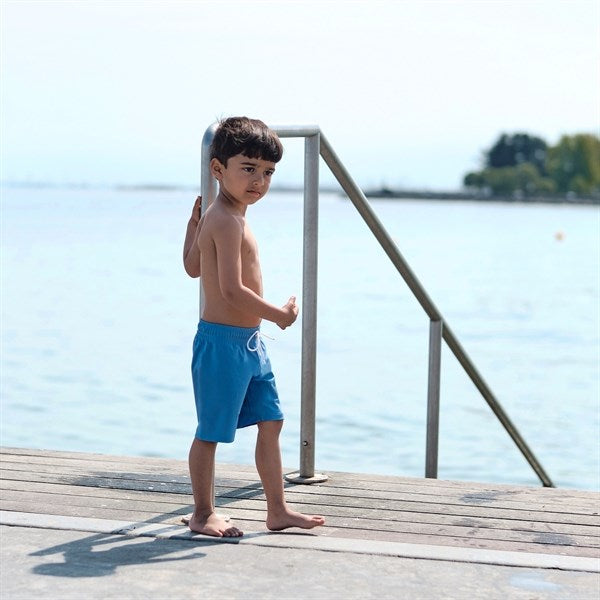 Petit Crabe Cornflower Alex Swim Shorts Unicolor