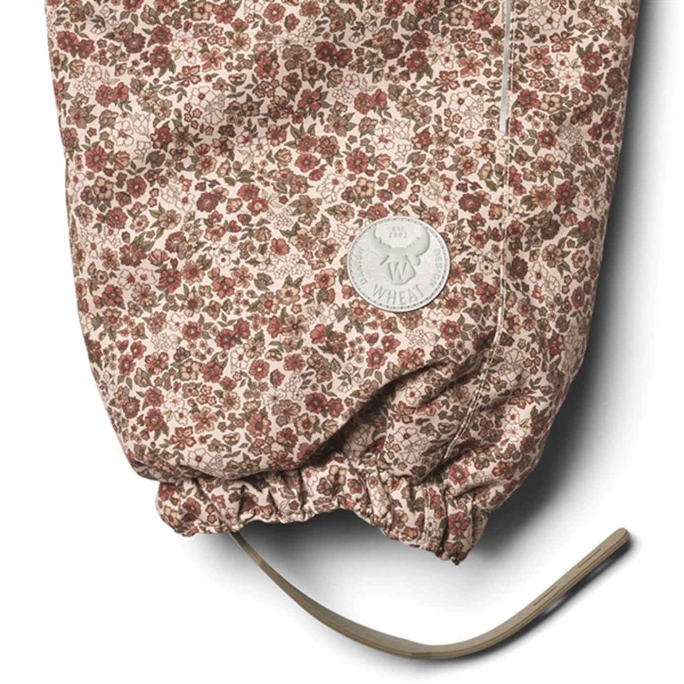 Wheat Snowsuit Moe Tech Rose Dust Flowers