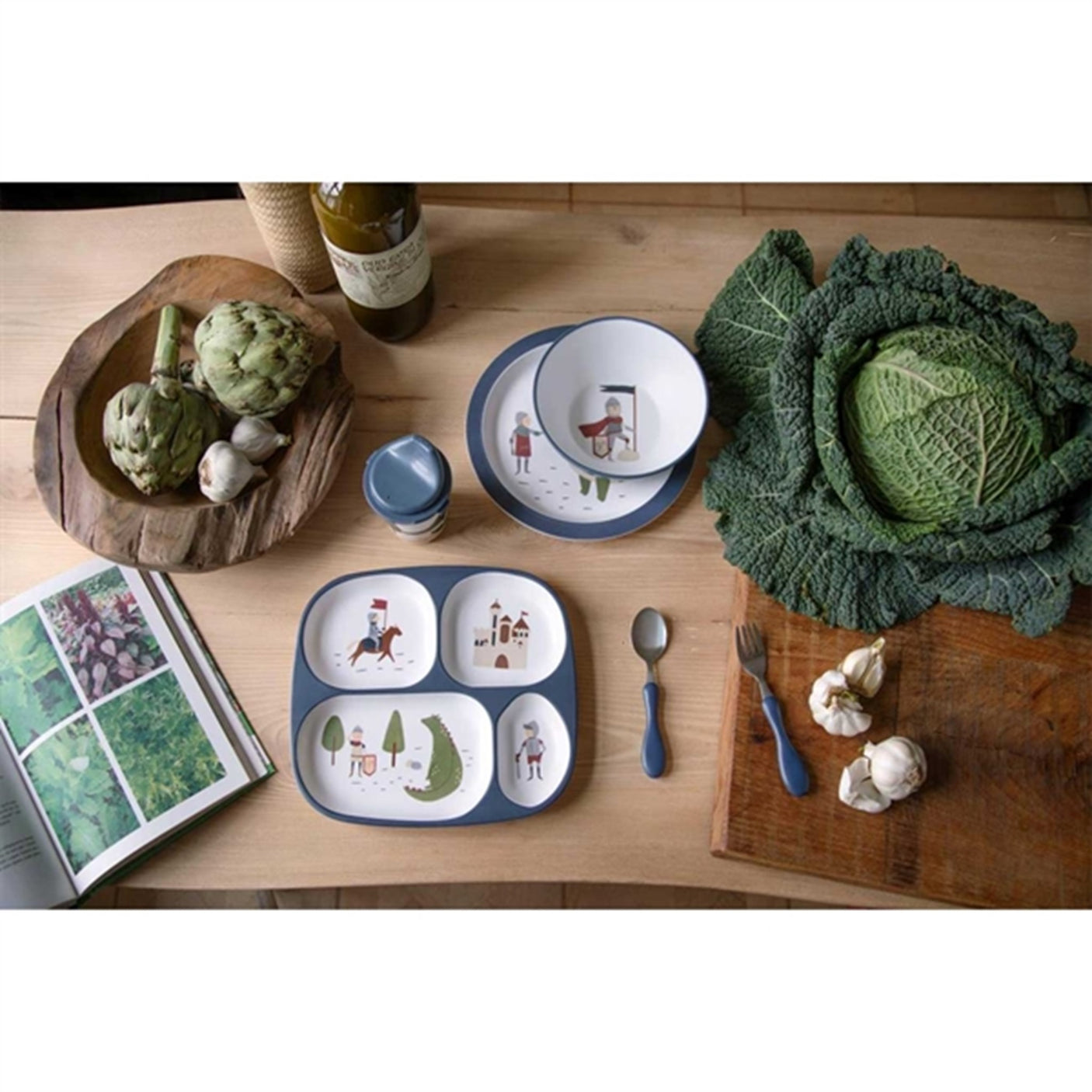 Sebra Melamin Plate Dragon Tales