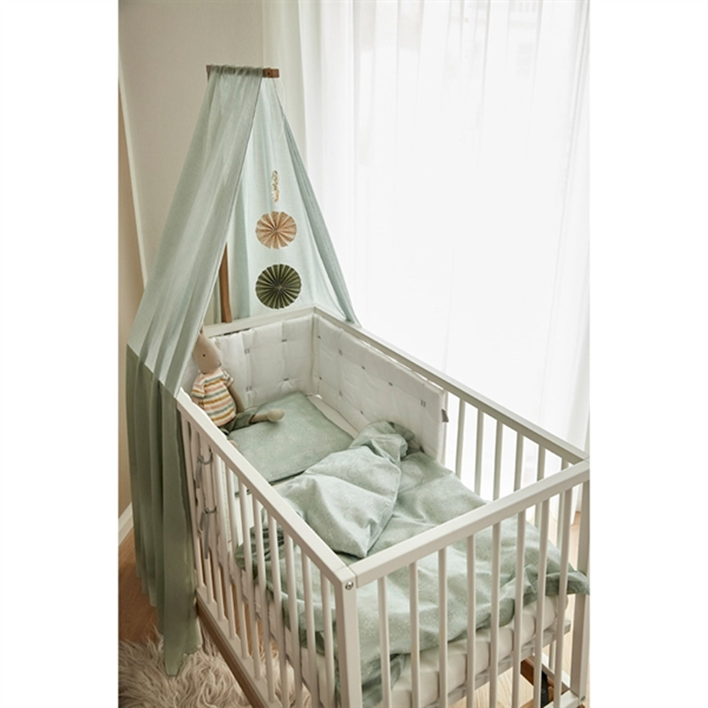 Leander Bed Canopy for Linea™/Luna™ Babyseng Sage Green