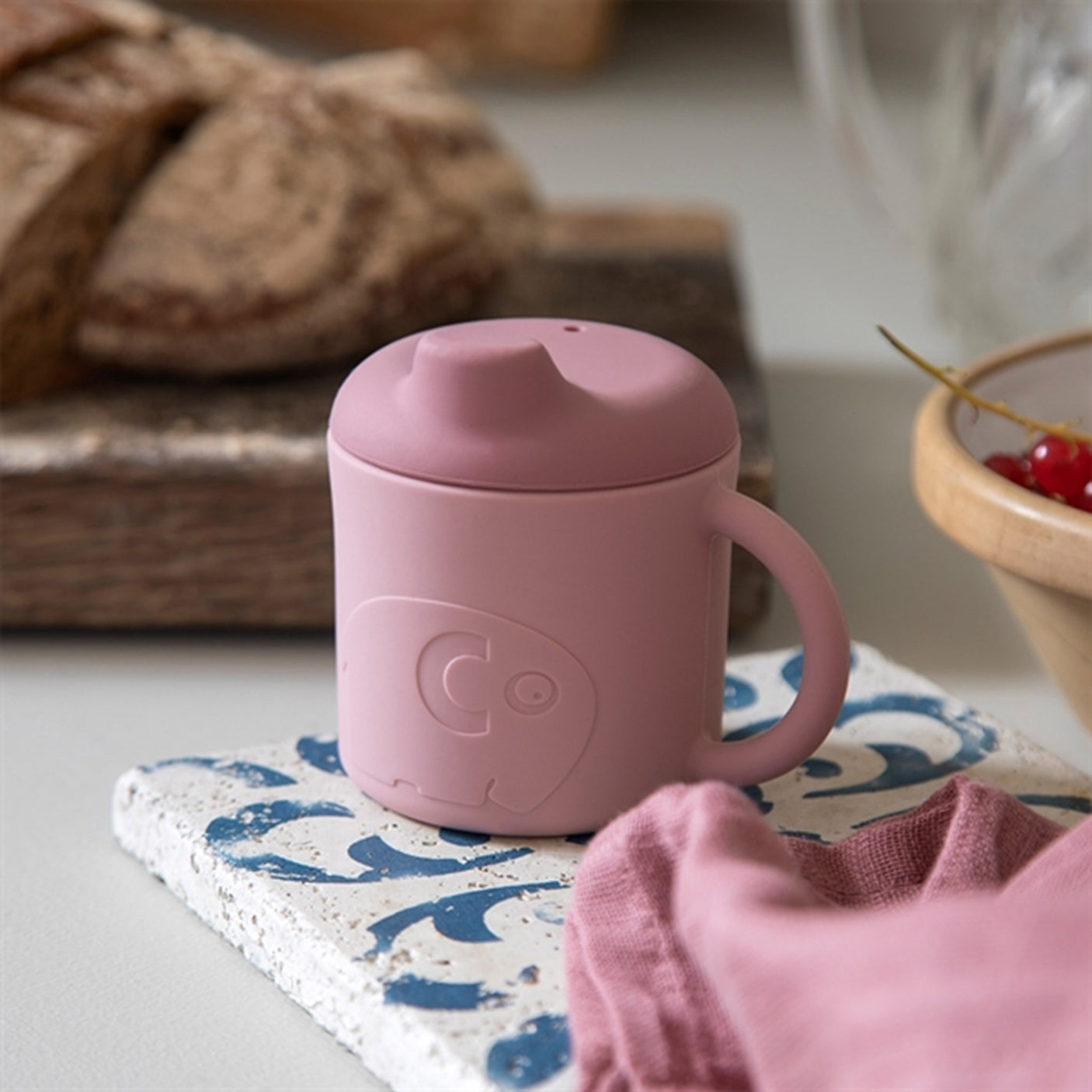 Sebra Silicone Lid Vintage Rose