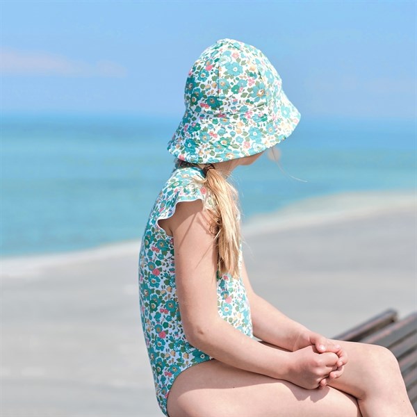 Petit Crabe Betsy D Beaa Swimsuit Liberty© fabric