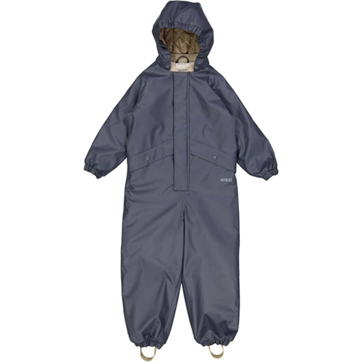 Wheat Rainsuit Aiko Thermo Greyblue