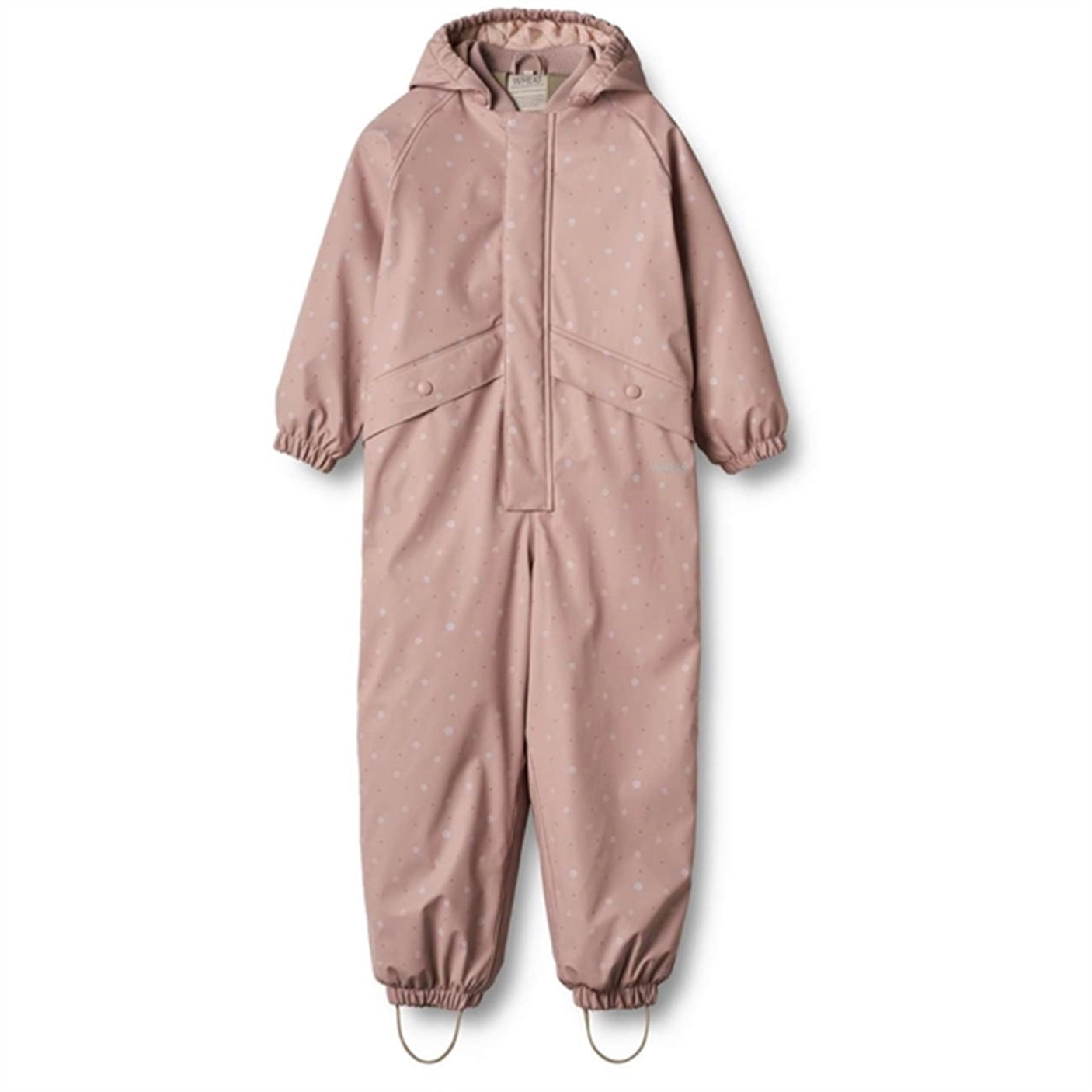 Wheat Rainsuit Aiko Thermo Powder Rose Flowers