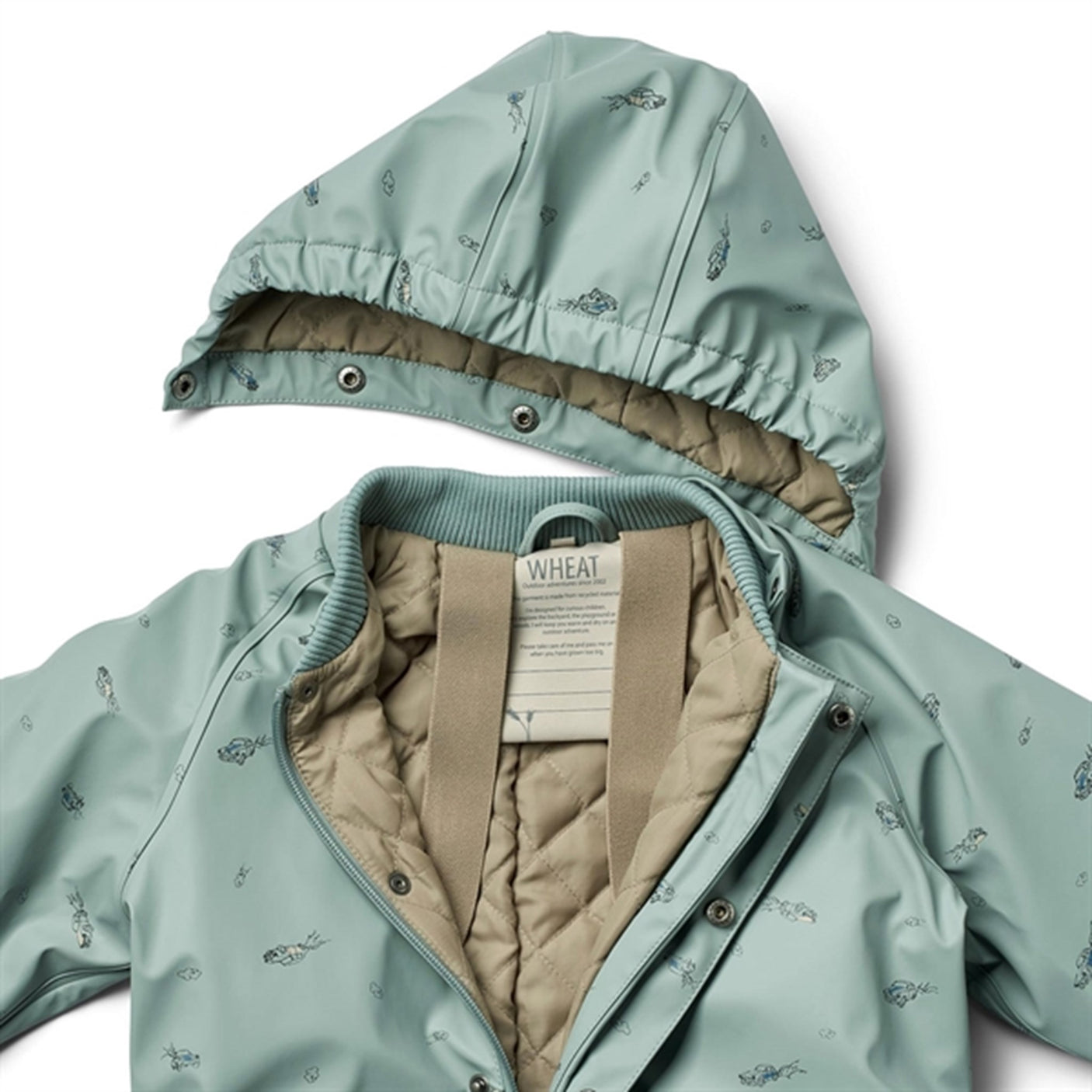 Wheat Rainsuit Thermo Aiko Flying Cars