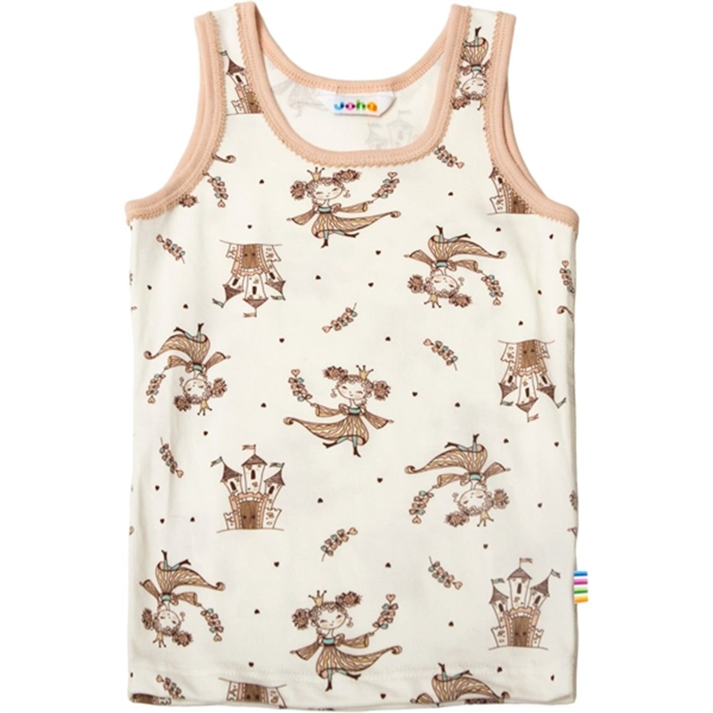 Joha Cotton Off White Undershirt