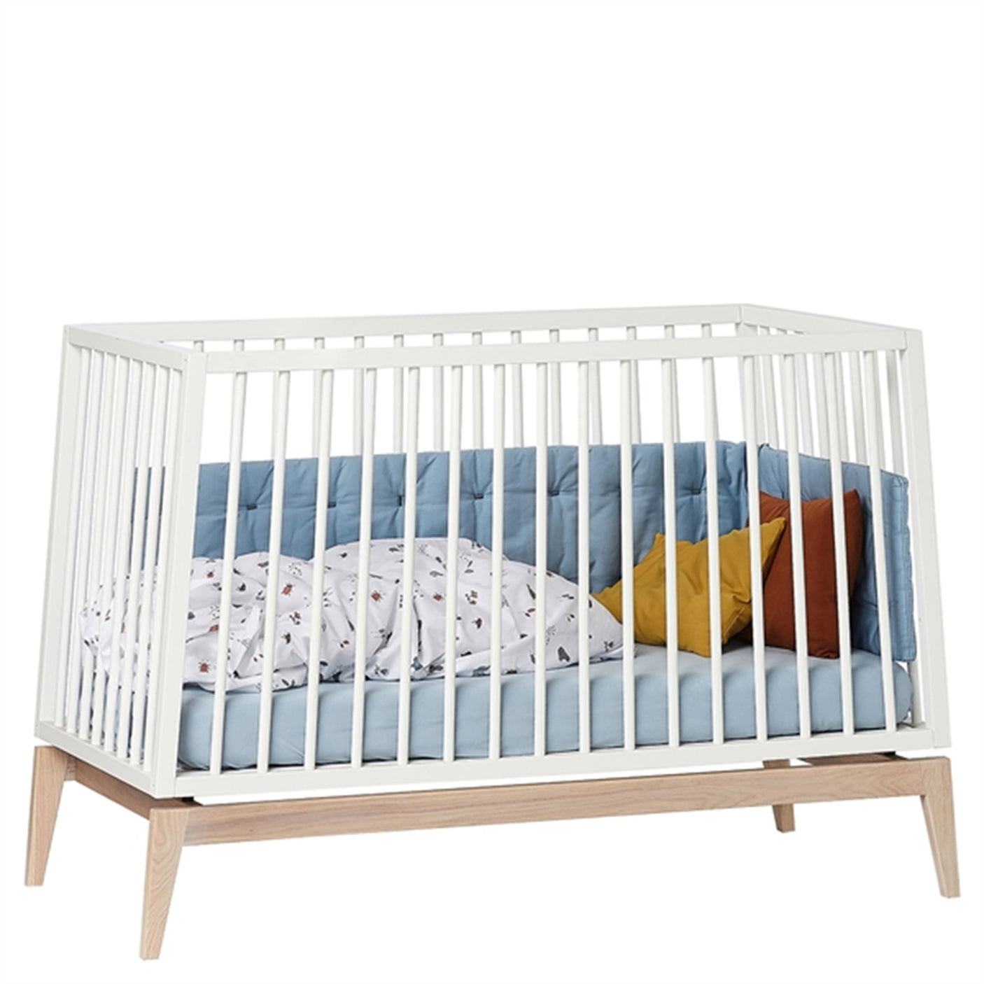 Leander Luna™ Baby Bed White/Oak