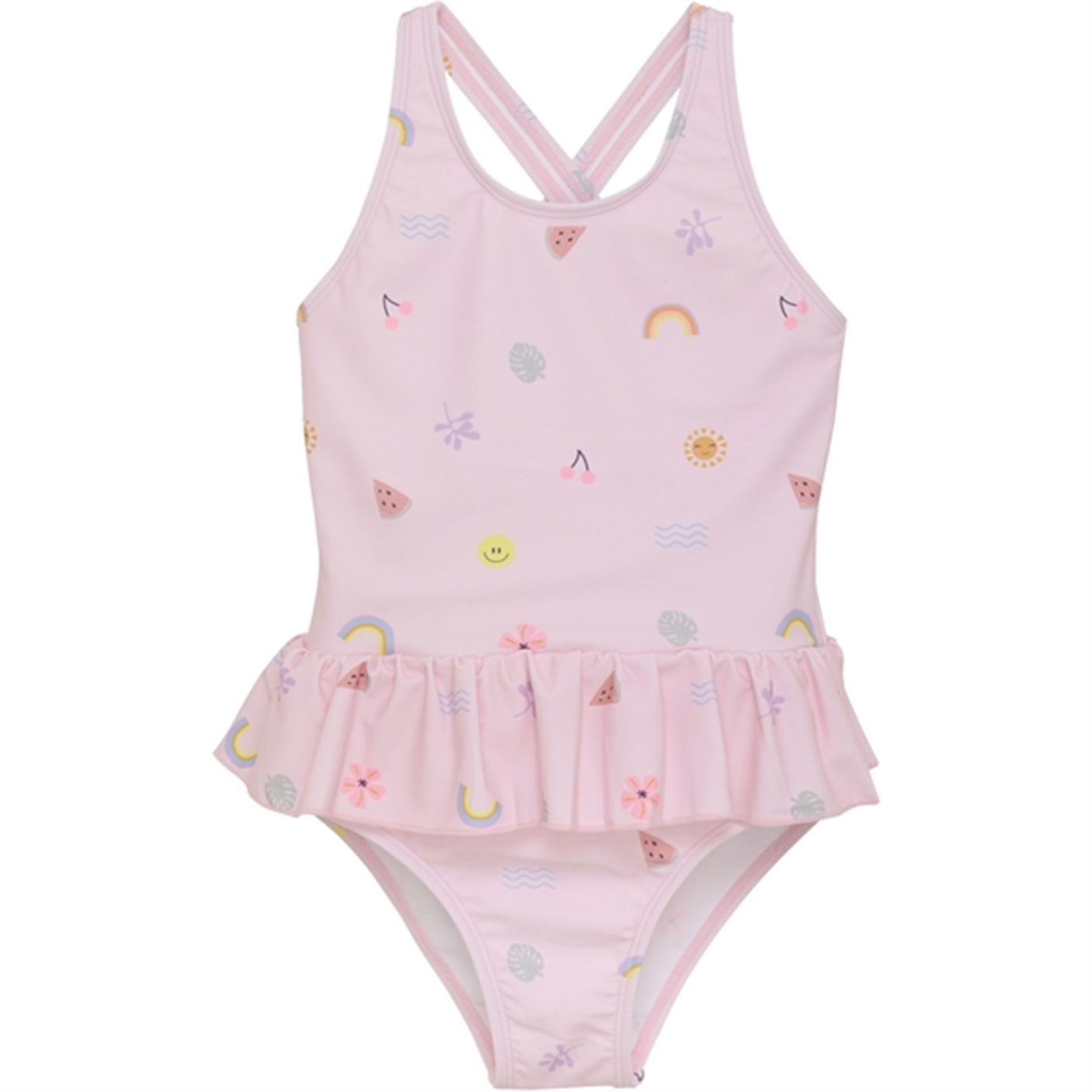 Color Kids Swimsuit AOP Cherry Blossom