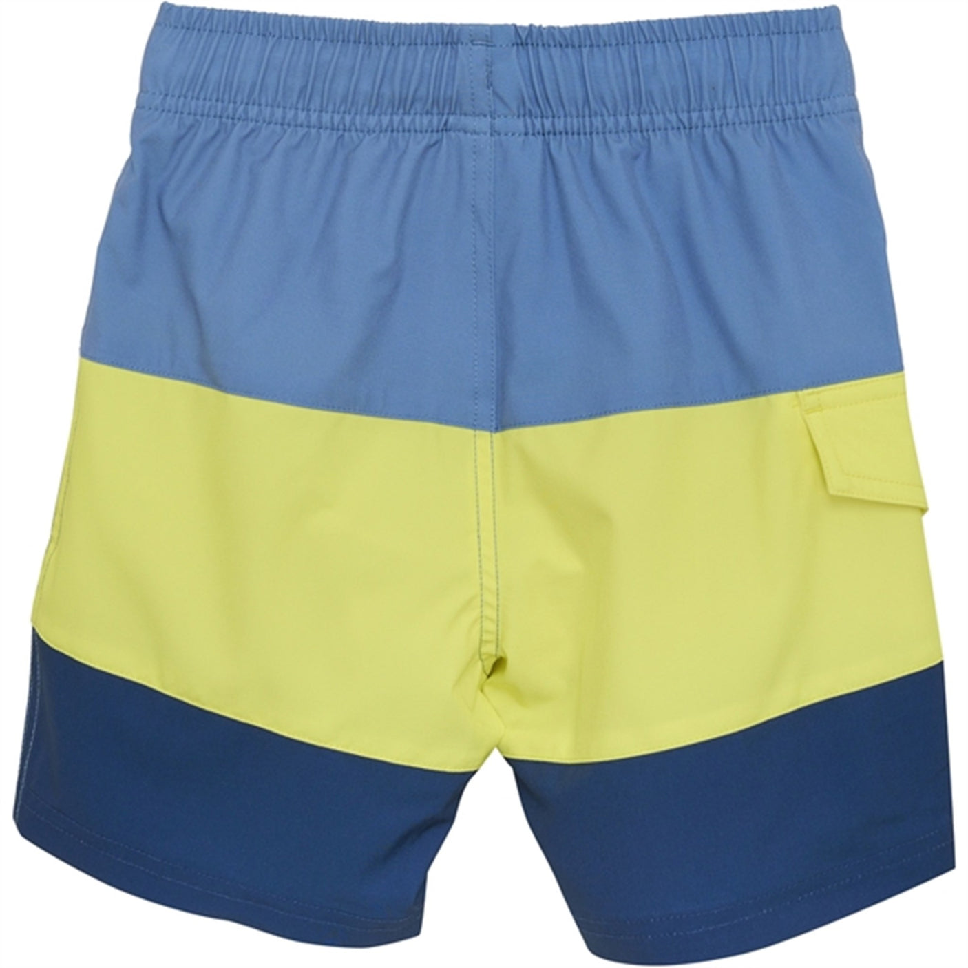 Color Kids Swim Shorts Colorblock Limelight