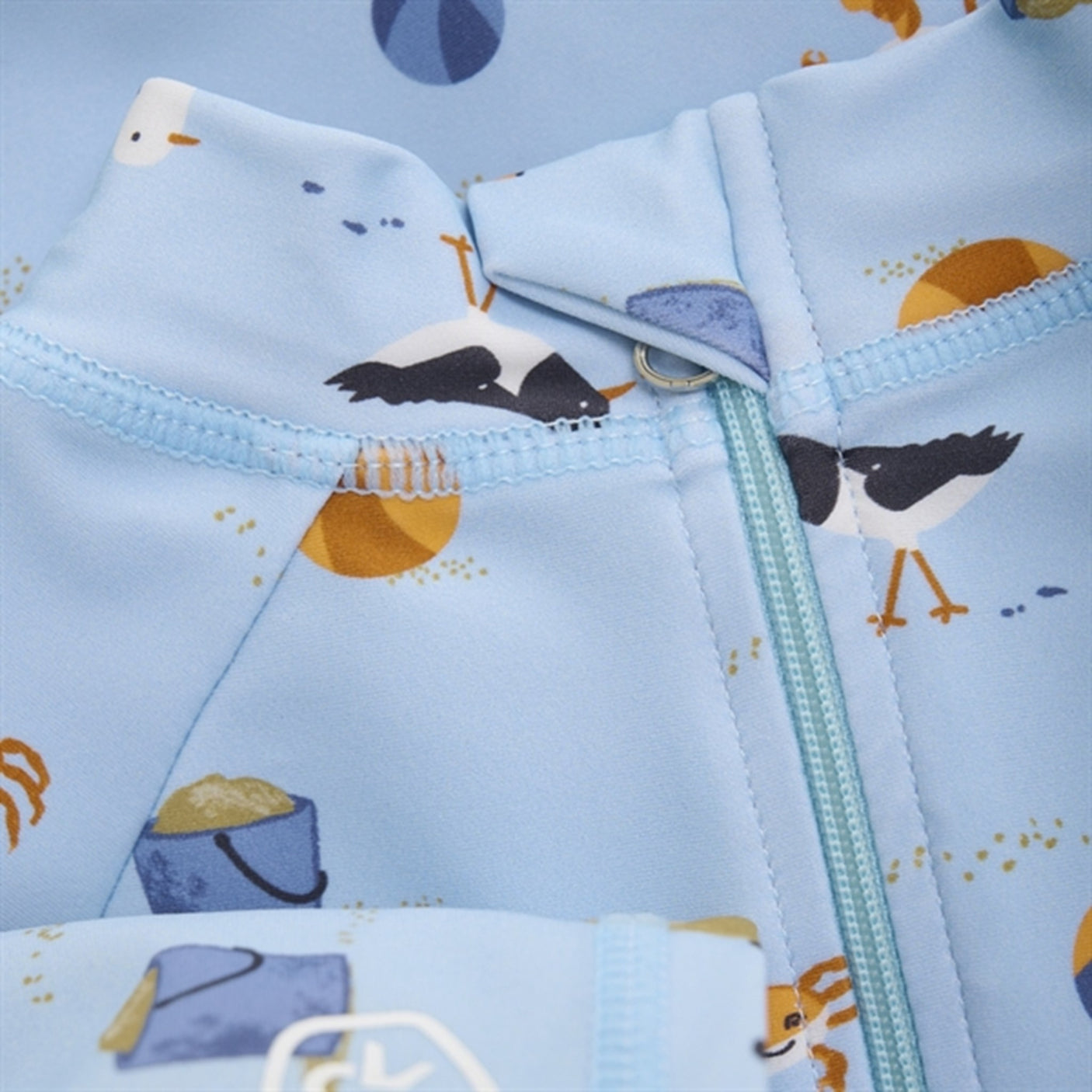 Color Kids Swimsuit AOP Cerulean