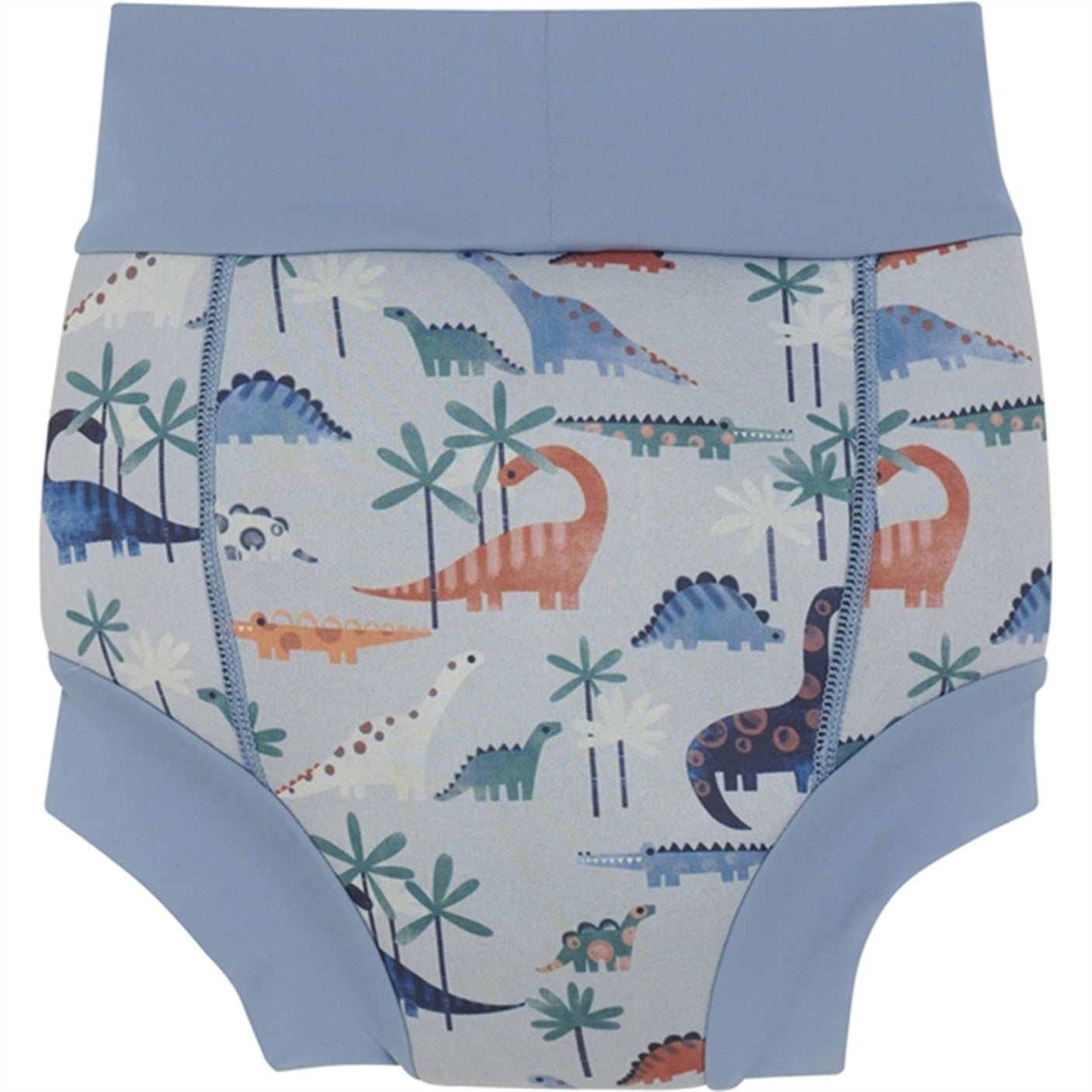 Color Kids Swim Trunks AOP Coronet Blue
