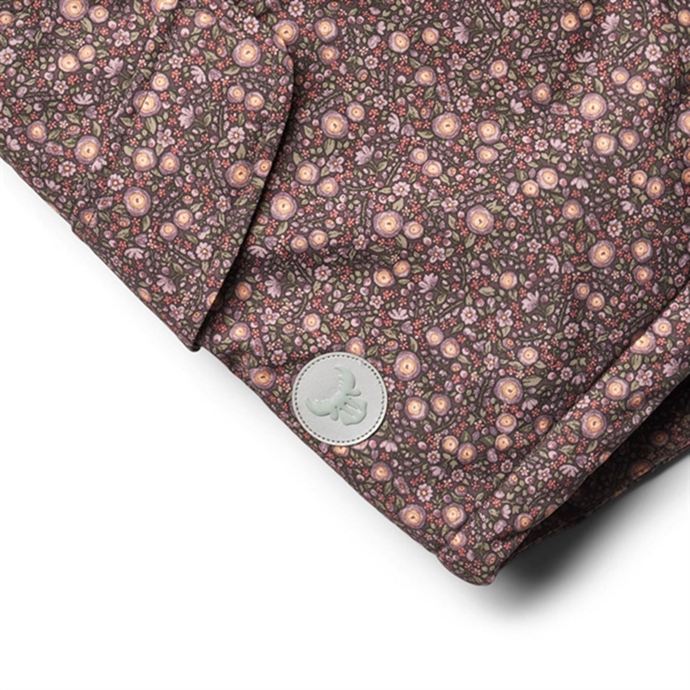 Wheat Jacket Mathilde Tech Eggplant Buttercups