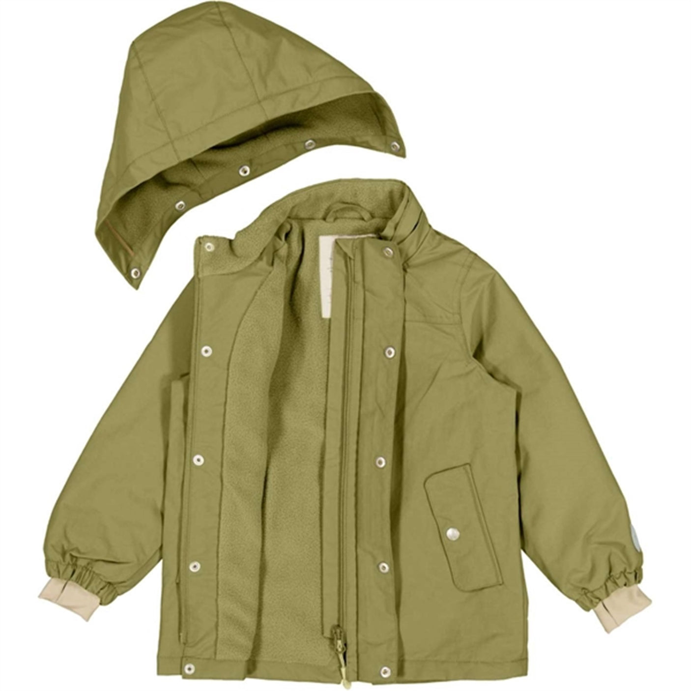 Wheat Jacket w. Fleece Karl Tech Heather Green