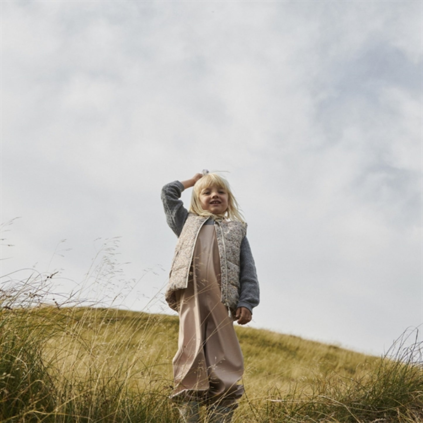 Wheat Vest Andre Summer Puffer Summer Flowers