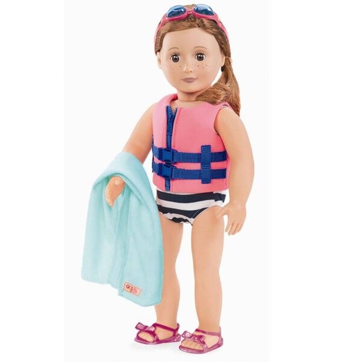 Our Generation Dollwear - Bathing Suit og Lifevest