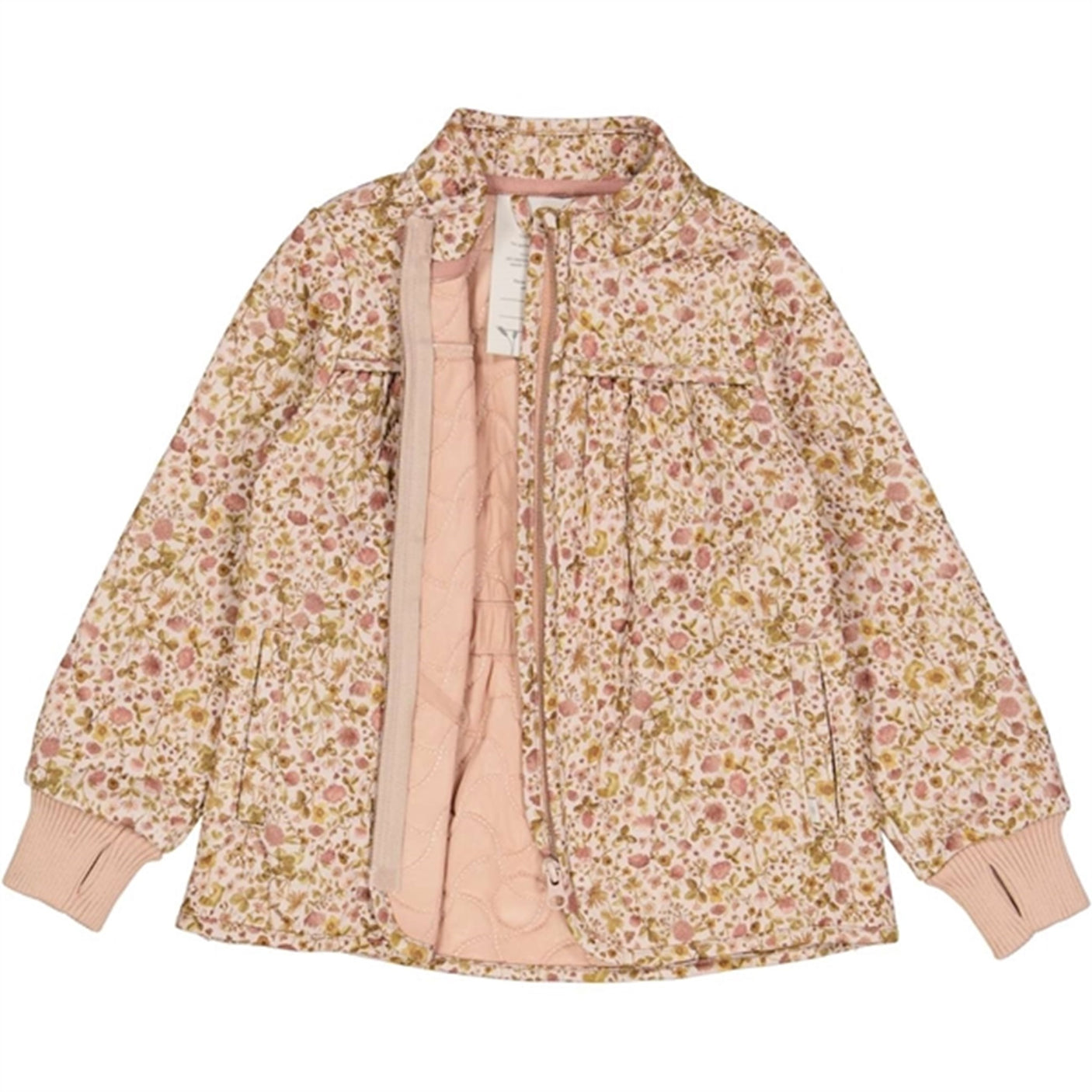 Wheat Thermo Watercolor Flora Jacket Thilde