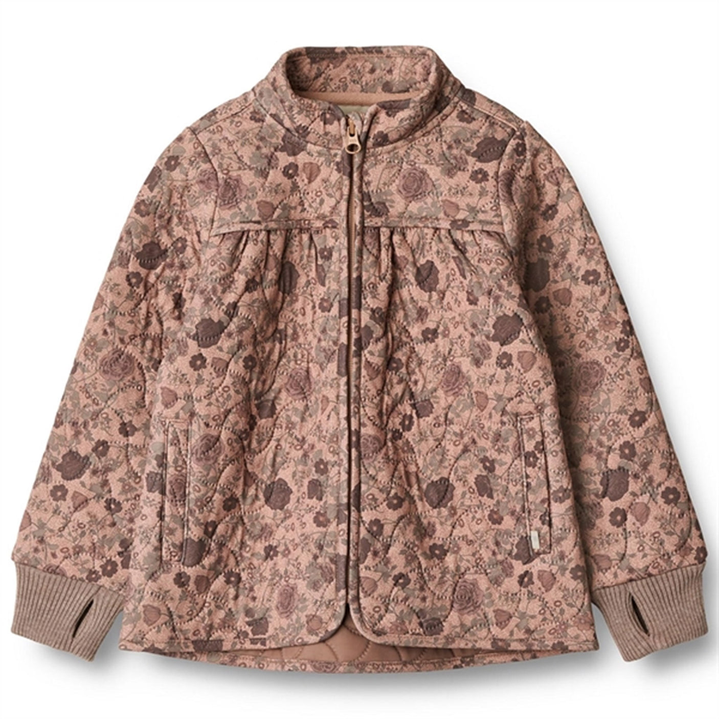 Wheat Thermo Rose Dawn Flowers Jacket Thilde
