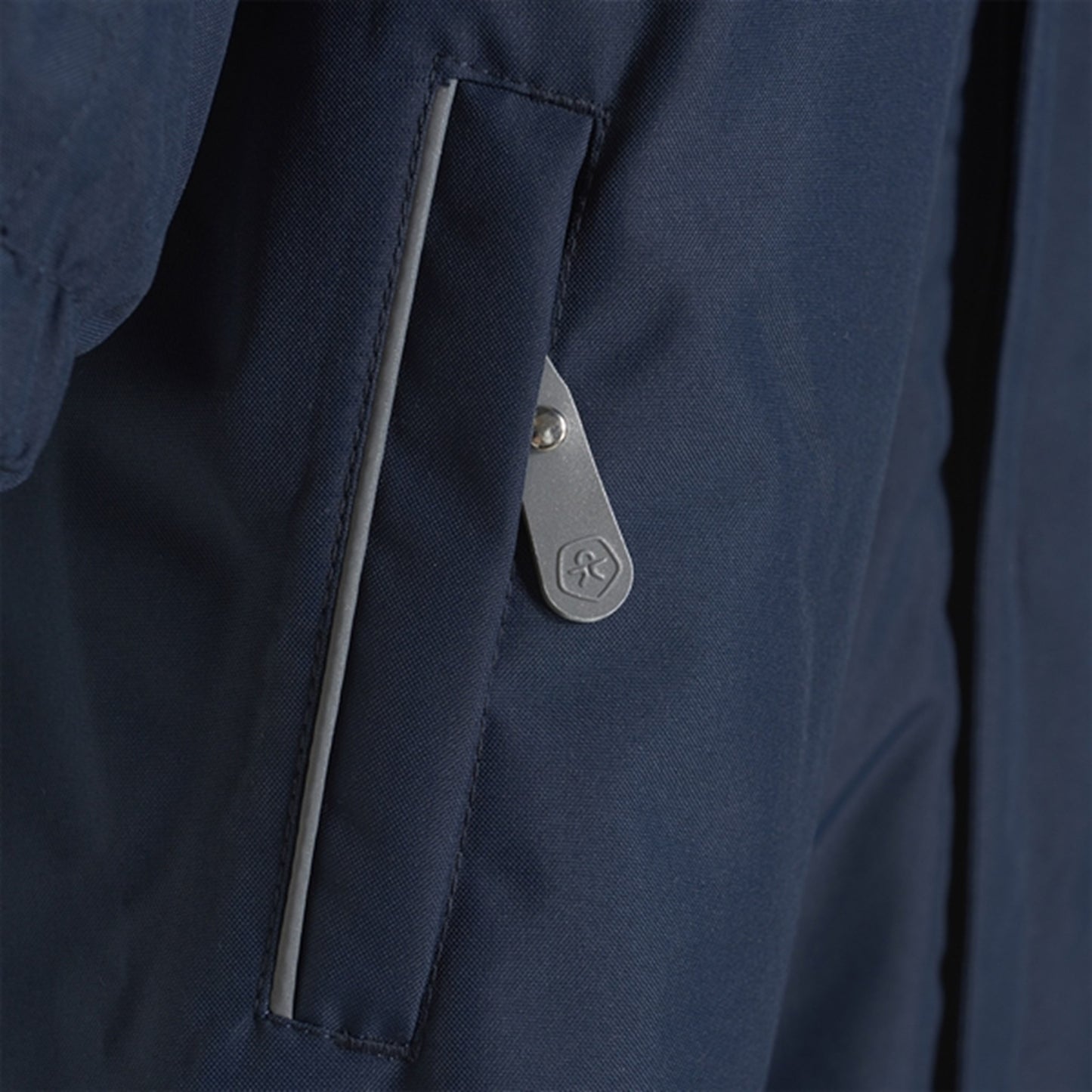 Color Kids Coverall w. Faux Fur Total Eclipse