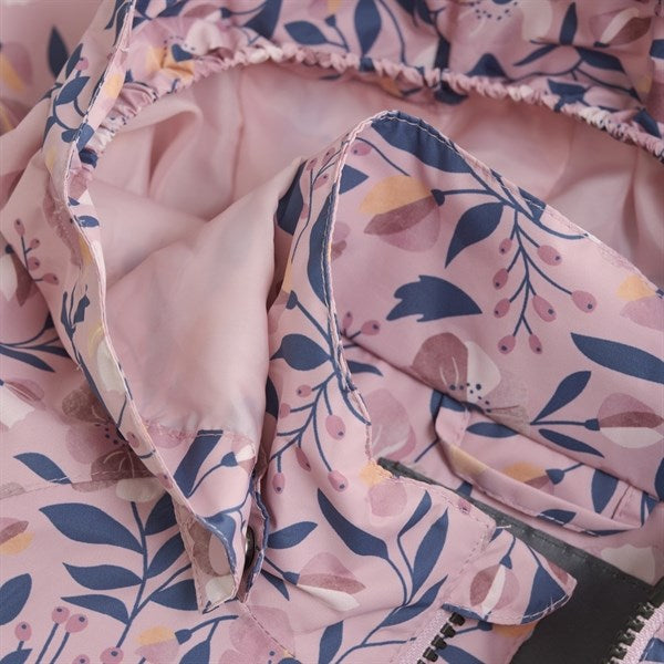 Color Kids Jacket AOP Bleached Mauve