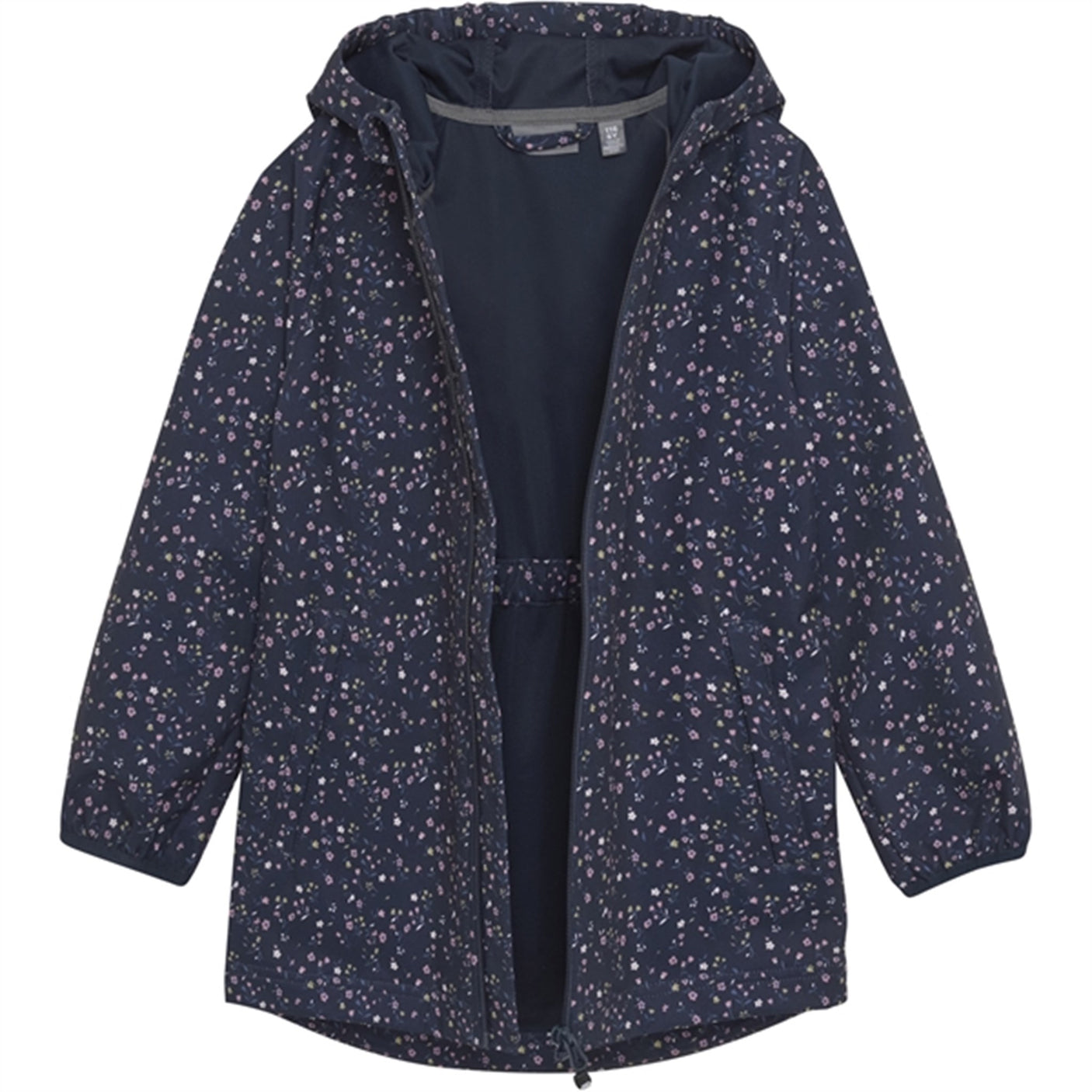 Color Kids Softshell Jacket AOP Total Eclipse