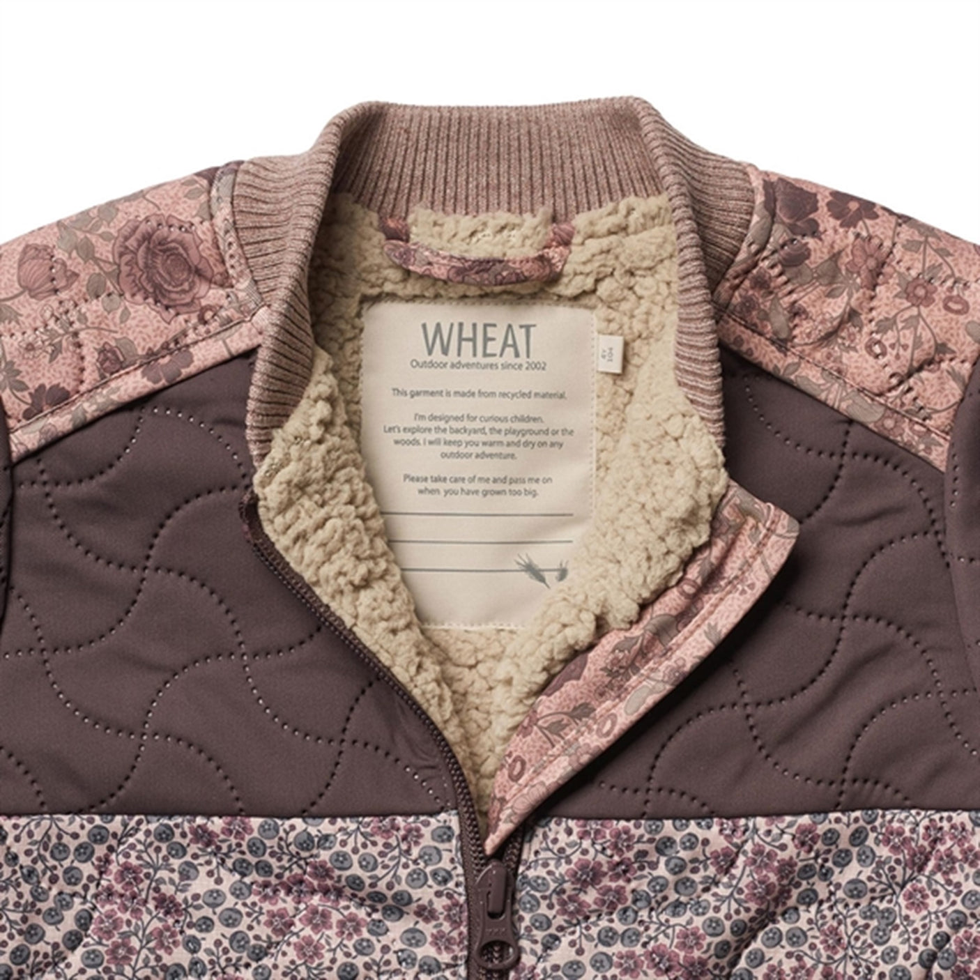 Wheat Thermo Harlequin Berries Jacket Hadis