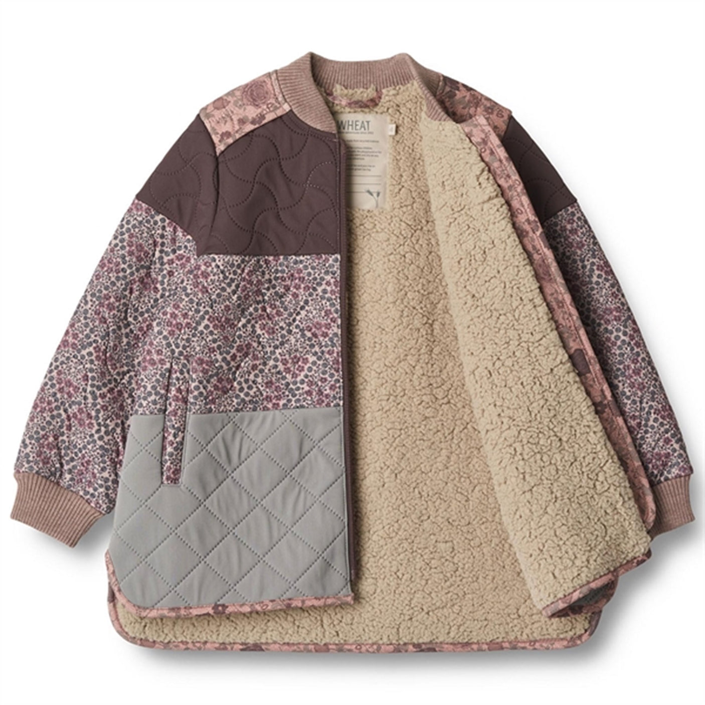 Wheat Thermo Harlequin Berries Jacket Hadis