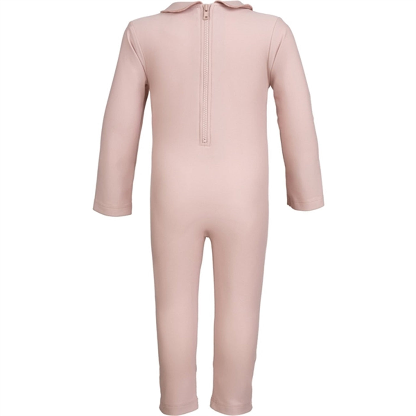 Petit Crabe Rose Nude Palma Onesie with Zipper