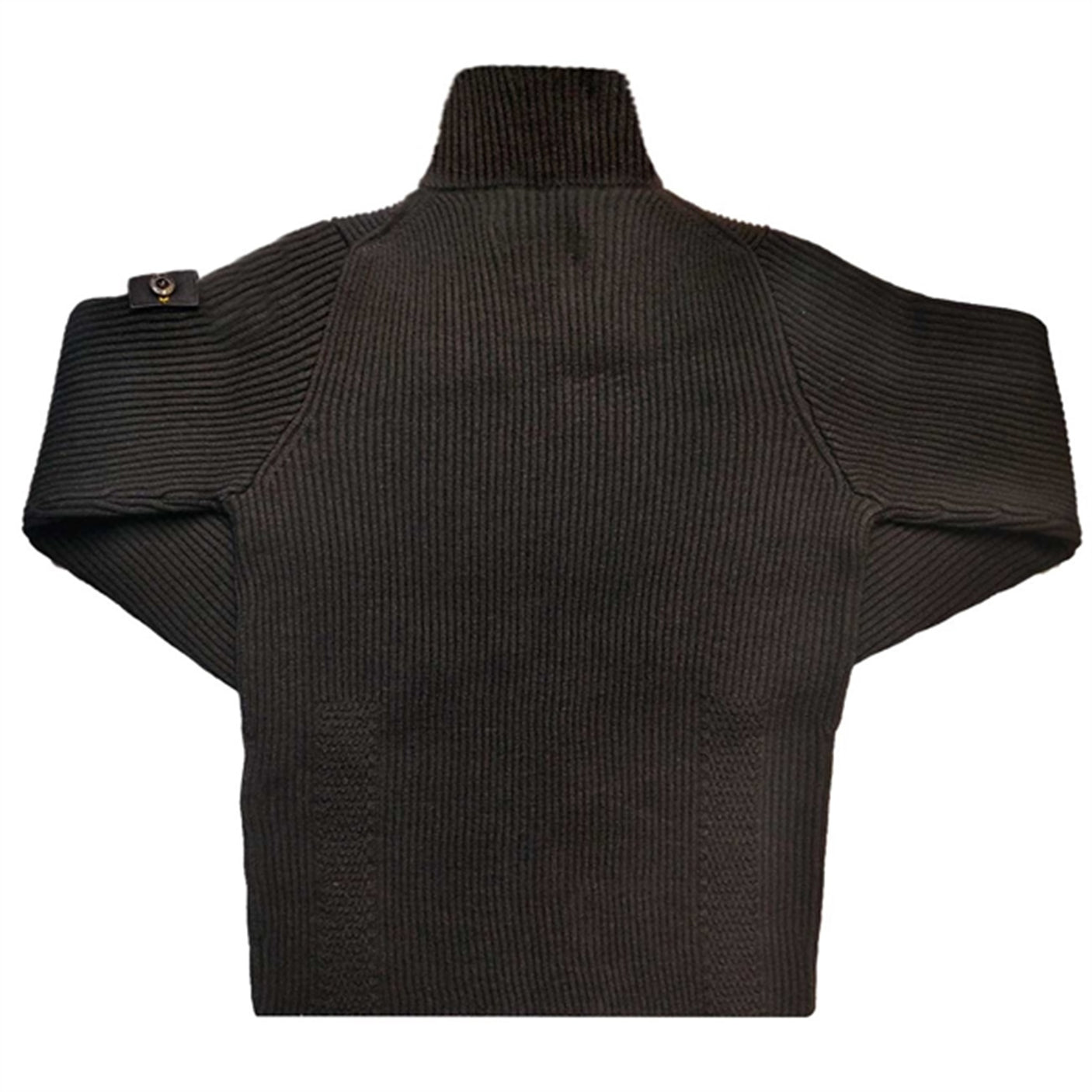 Stone Island Junior Cardigan Knit Black 2