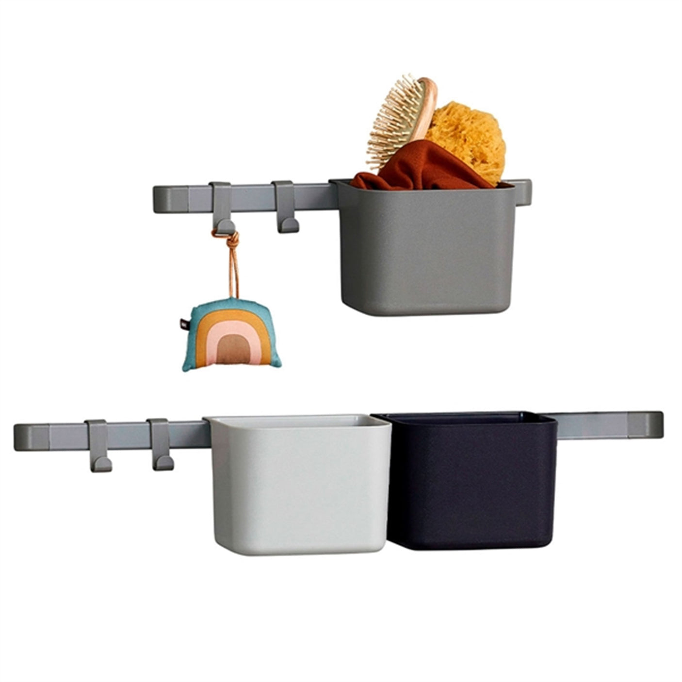 Leander Storageholder 3-Pack Dusty Grey
