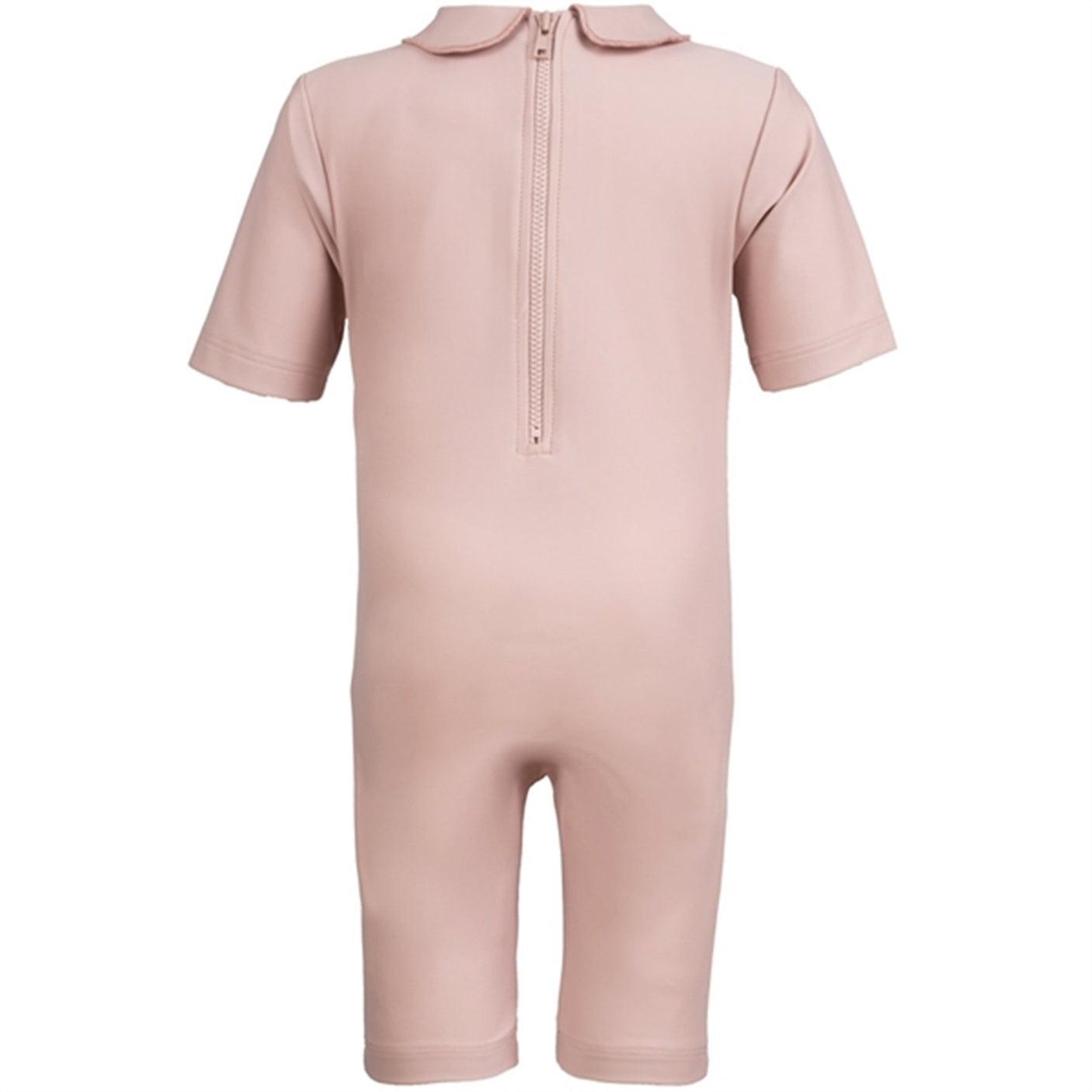 Petit Crabe Rose Nude Palma Onesie with Zipper