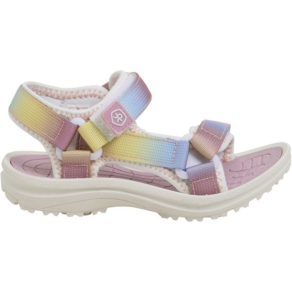 Color Kids Sandals with Velcro Foxglove