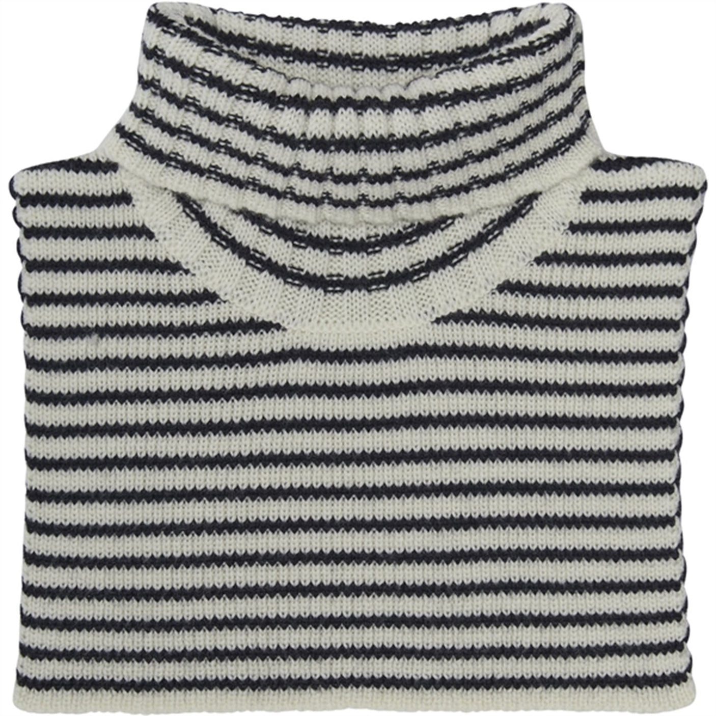 FUB Neck Warmer Ecru/Dark Navy