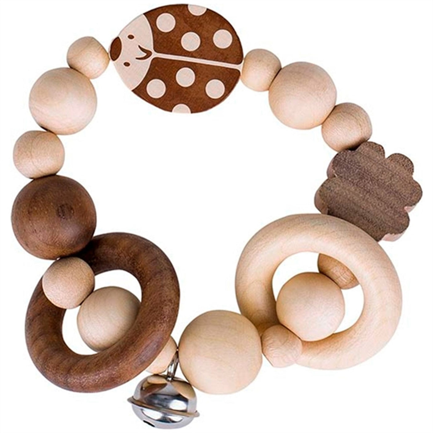 Goki Nature Touch Ring Ladybird