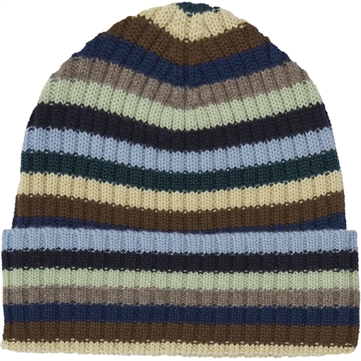 FUB Rib Beanie Multi Stripe