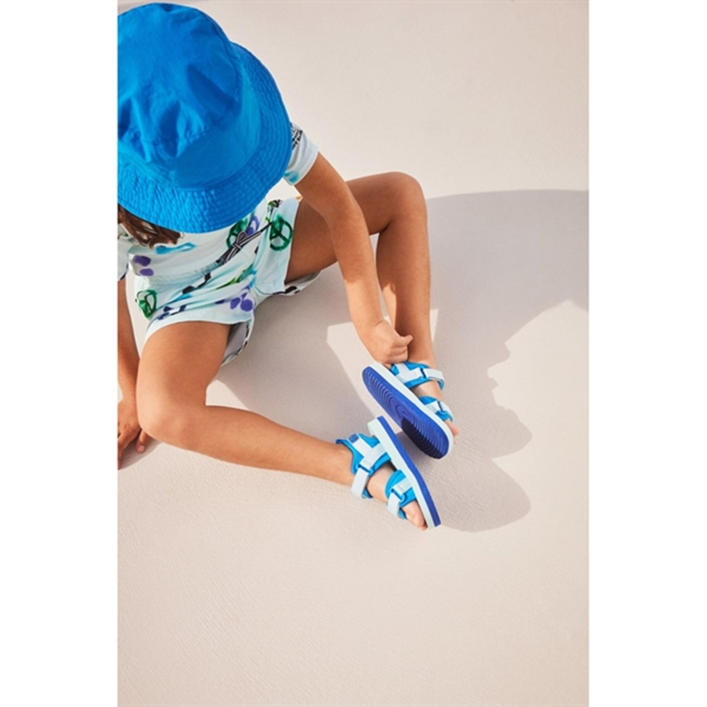 Molo Vivid Blue Zola Sandals