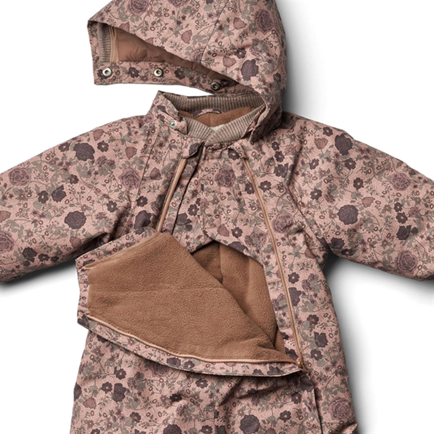 Wheat Snowsuit Adi Tech Rose Dawn Flowers