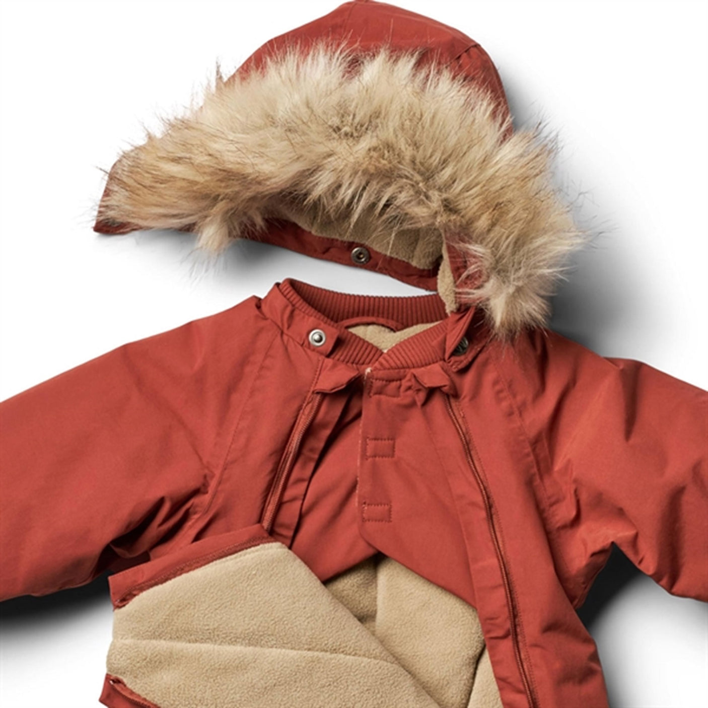 Wheat Snowsuit Nickie Tech Red