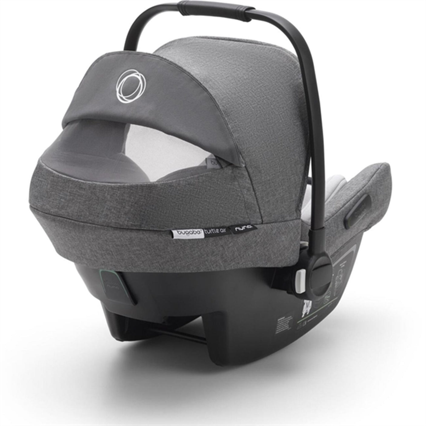 Bugaboo Turtle Air by Nuna Grey Melange