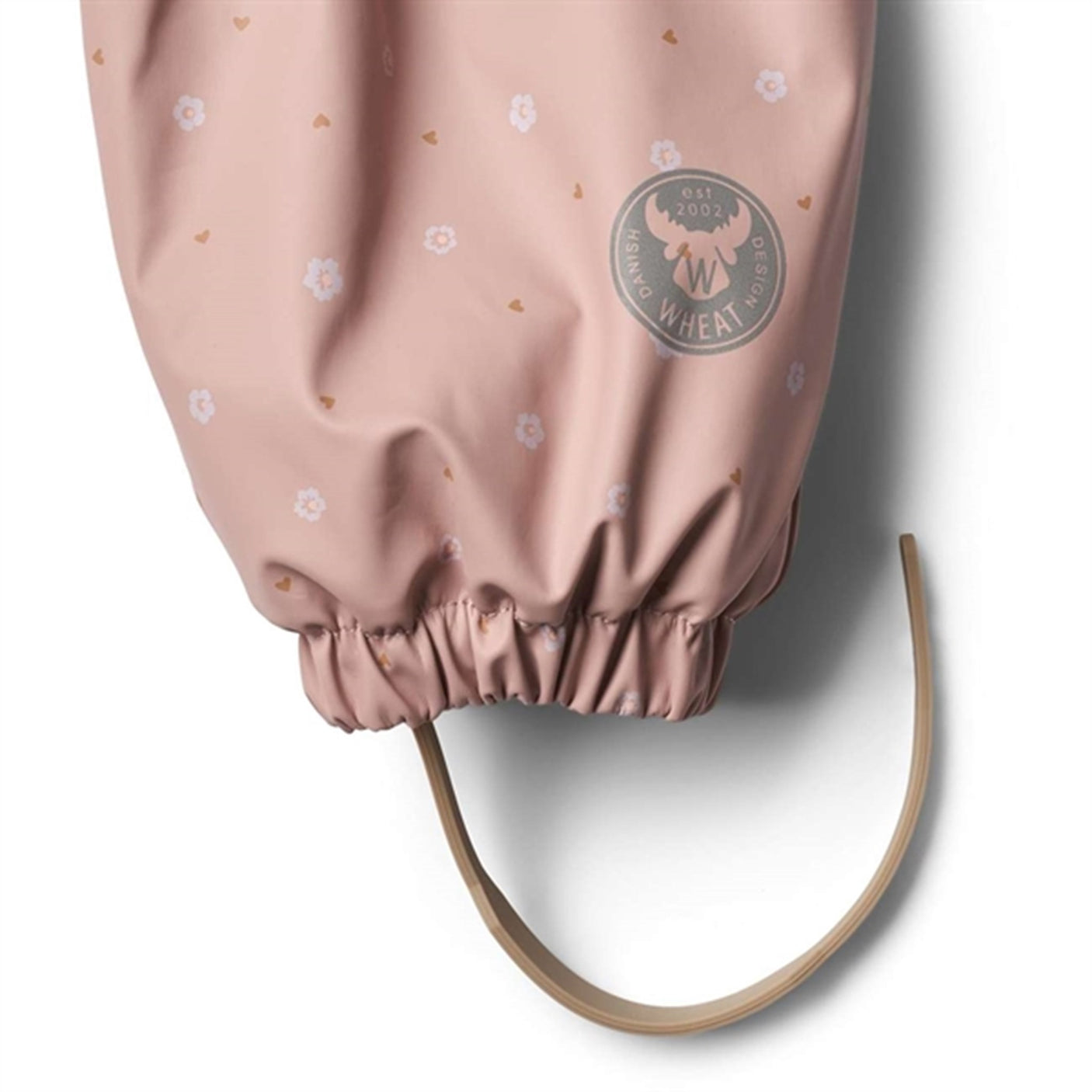 Wheat Rainsuit Aiko Thermo Powder Rose Flowers