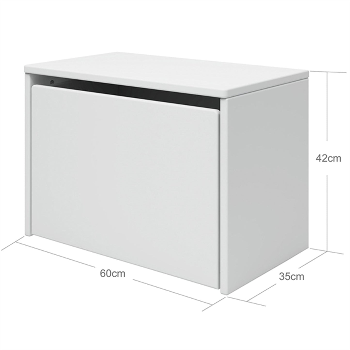 Flexa Dots Storage Bench White