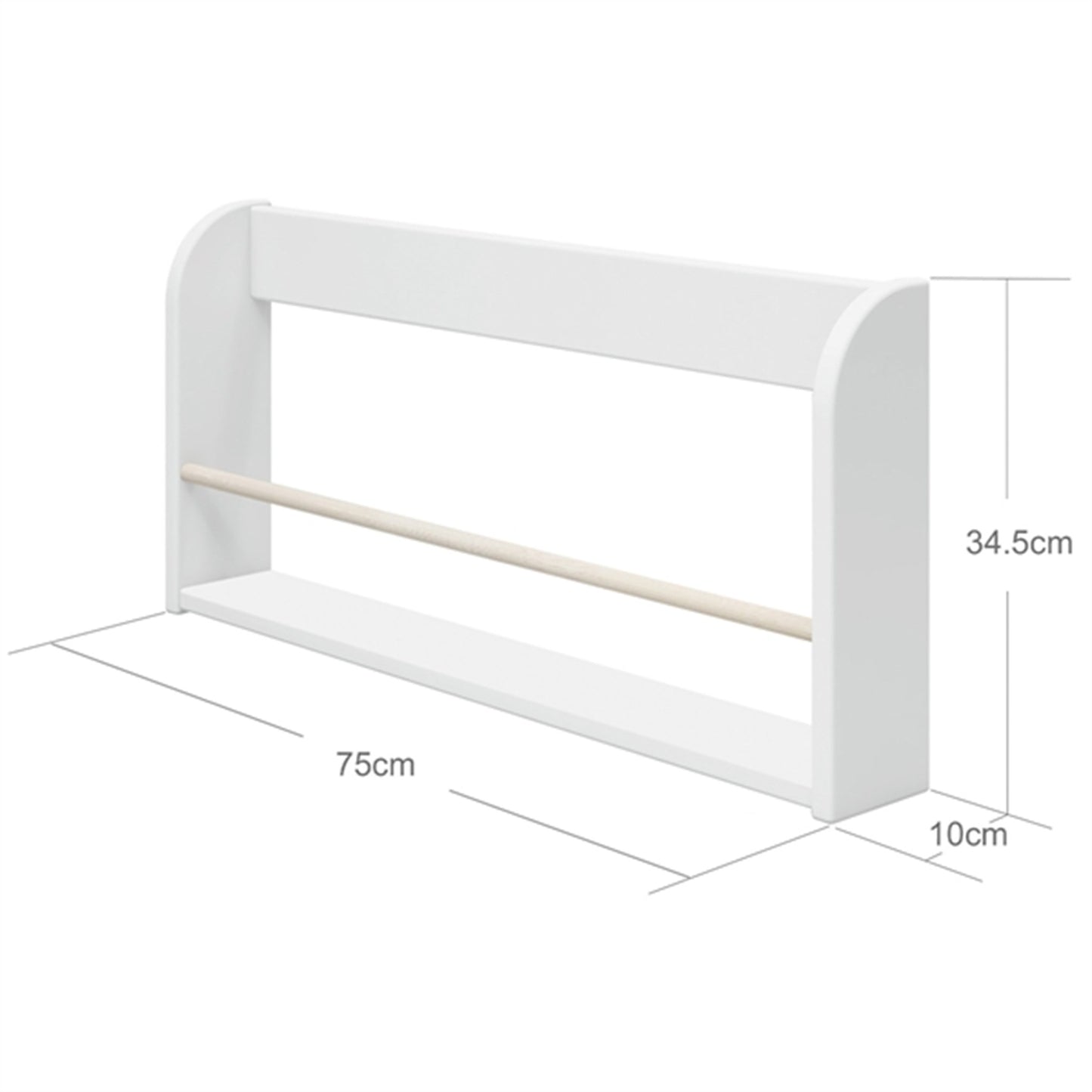 Flexa Dots Bookshelf White