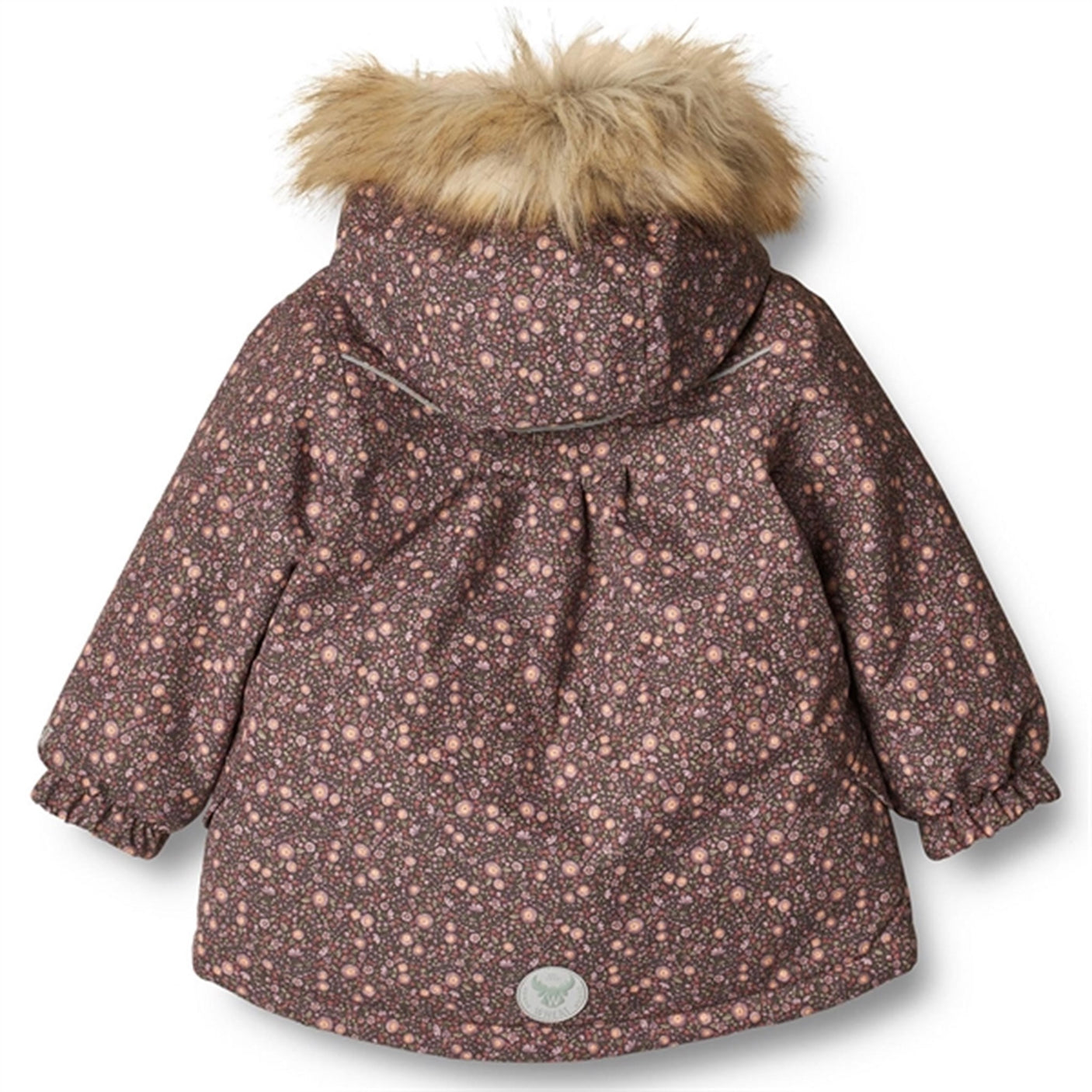 Wheat Jacket Mathilde Tech Eggplant Buttercups