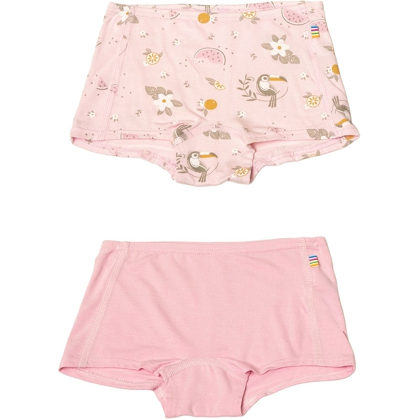 Joha Bamboo Pink AOP Hipster 2-pack