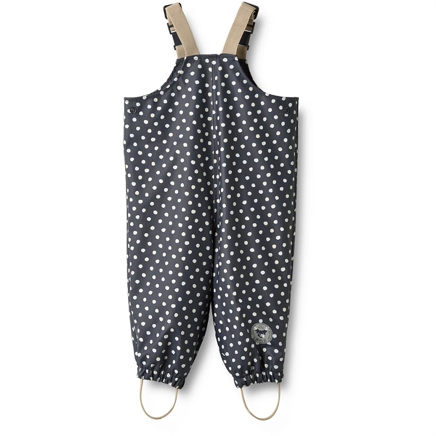 Wheat Rainwear Overall Charlo Ink Dots